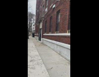 Couple breaks up throws stuff out window