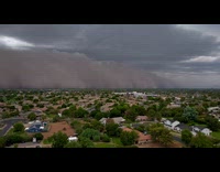 Submitter films timelapse of dust storm