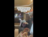 Lady Kisses Man and Submitter Groans Over it