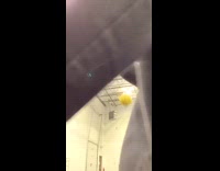 Collab BitchMP - Girl white shirt yellow ball dunk fail