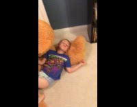 Boy hates sister sings lullaby for babies