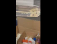 Small yellow half ray inside of test tube