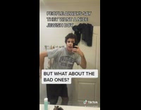 Guy shows examples of bad jewish boys