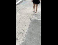 Collab winy - Man on Bicycle with Speakers Crosses Street