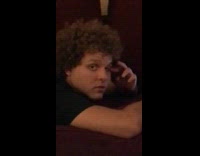 Friend walks up closes laptop automated voice 