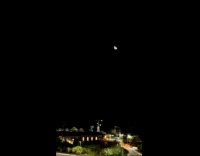 Timelapse of moon rotating