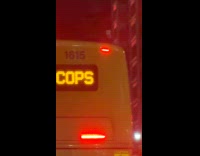 Bus with LED screen puts call 911 