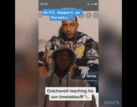 Drill rappers as parents dutchavelli grey jacket 