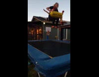 Collab SendItOfficiall - Guy backflip blue trampoline fail dog toy