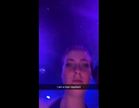 Woman repels men at the club 