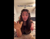 Collab BitchIG2 - Girl holding fake arm showing her amputated arm 