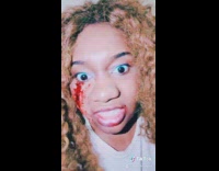 Girl tiktok transition special effects fx makeup 