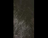 Lady tries to walk through deep flooded street 