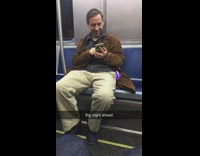 big night ahead man with purple condom in pocket