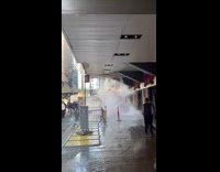 Collab WINY - Water leak from ceiling produce steam street