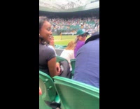 Collab Clips MPUGC - Champagne cork popped at tennis match