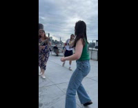 Random group sword fighting at the park