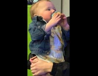 Collab Clips MPUGC2 - Young girl get messy eat blue cupcake