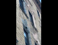 Man singing karaoke from apartment part 2 