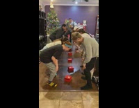 Christmas game turns into proposal 