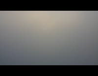 Foggy day sunrise view drone shot
