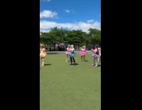 Group wear anime dress clothes dance park