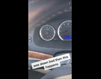 Collab BitchIG2 - Guy on side of road dead car gets rear ended