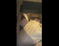 Neighbors leave angry note on door to cat lady who throws cat trash into garbage bin