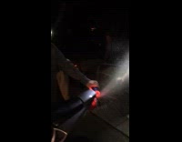  Guy in black shirt get beer in face from motorcycle 