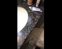 Collab BitchMP - Green bird parrot speaks spanish bathroom