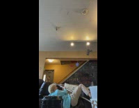 Guy spins on pole and it breaks