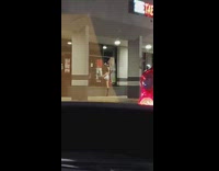 Two girls long boots twerk window taekwondo