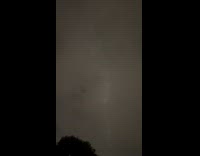 Weird orb lights move in the night sky