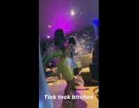 Three girls renegade black chair indoors 