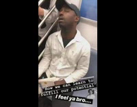 Guy reading mindset book but asleep on subway