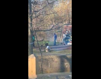 Three guys music video empty park quarantine 