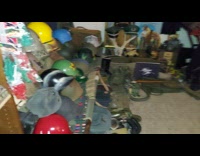 Collab DailyDoseOfInternet - Home museum collection of military hats uniforms