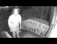 Guy slip while climbing up and down of stairs