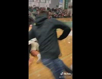 Table surf high school pep rally guy