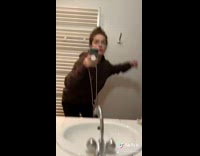 Girl uses transitions to turn into witch 