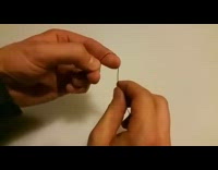 Nitinol wire bent returns back when heated