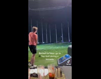 Collab BitchMP - Group of friends at top golf during tornado 