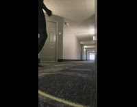 Man in Skinsuit Pranks People in Apartments