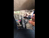 Wrong print of a crisp snack bag