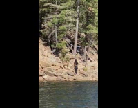 Two women black outfit tiktok dance rocks