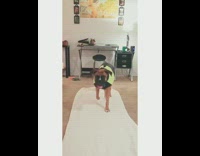 Fashion show large brown dog lion mane 