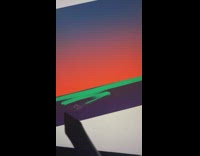 Guy draws Halloween themed drawing on ipad 