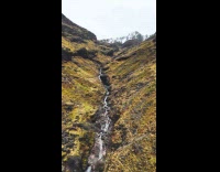 Mountains in Scotland filmed from drone 