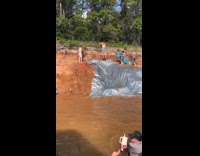 Man jumps to slide but gets unconscious 