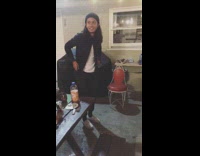 guy in beanie does side flip and fails